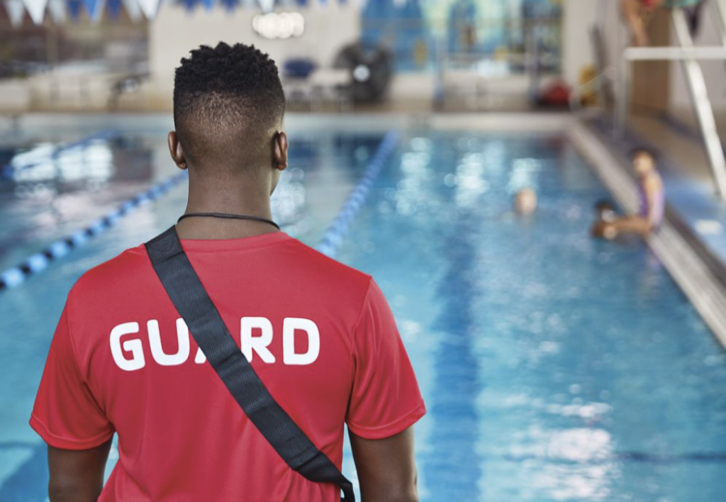 Lifeguard on duty