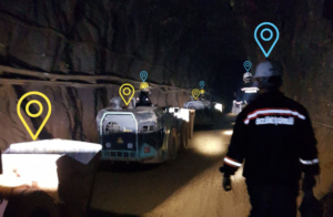 Miners underground