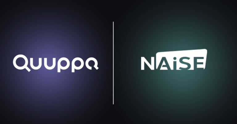 NAiSE and Quuppa partnership announcement 72 dpi 1300 x 680 px